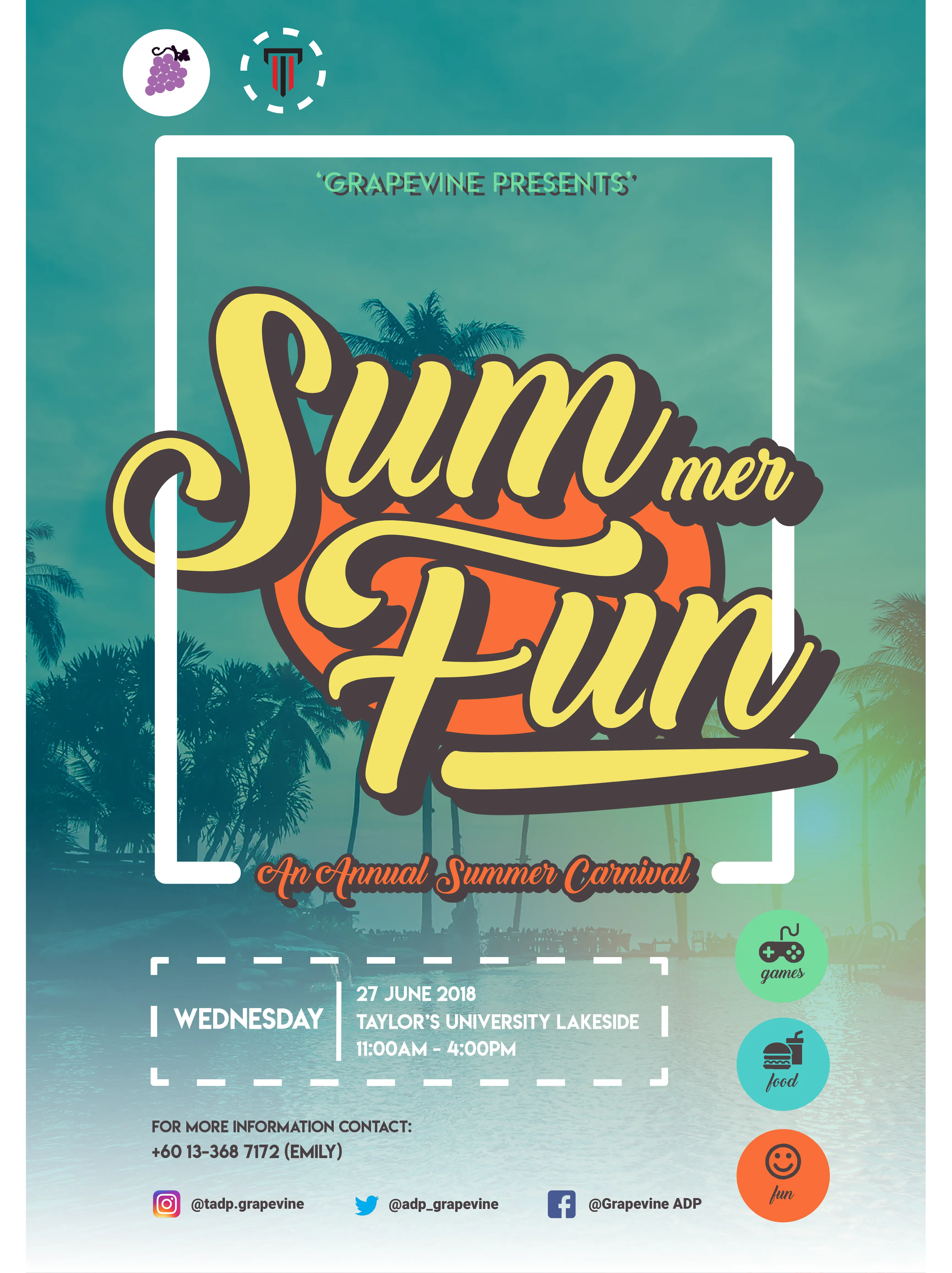 Sumfun Poster Design